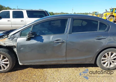 2012 Honda Civic Ex z USA, uszkodzony, nr VIN 2HGFB2F87CH591488